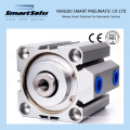 Sdaj Adjustable Stroke Aluminum Thin Type Compact Air Pneumatic Cylinder